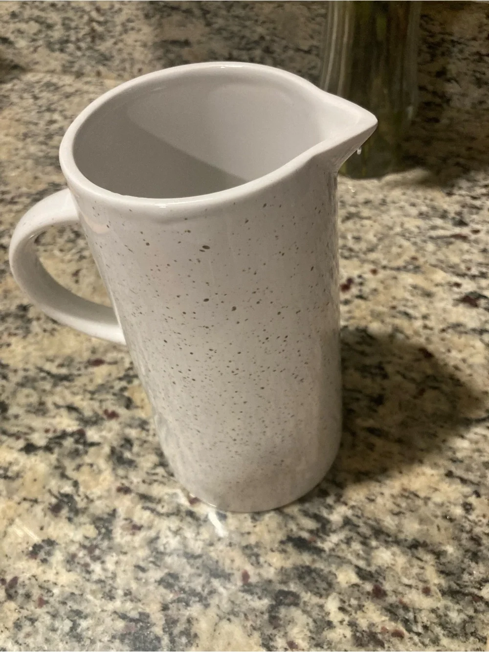 Target | White Speckled Ceramic Pitcher